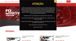 Desktop Screenshot of positivoveiculos.com.br